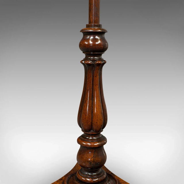 1820s Antique Regency English Adjustable Pole Screen For Sale - Image 11 of 13