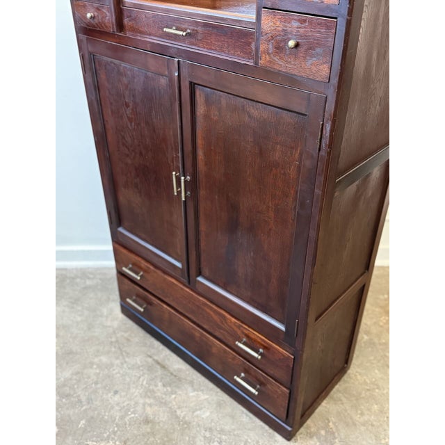 Antique Japanese Tall Dresser For Sale - Image 12 of 14