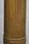 Antique Art Deco 75" Tall Wooden Pedestal Column Geometric Chevron Carved - Pair For Sale - Image 11 of 18