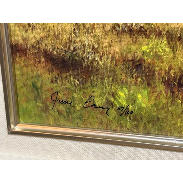 June Carey Vigna Del Sole Limited Edition Giclée, Signed For Sale - Image 10 of 12