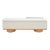 Vianna Boucle Bench - Cream For Sale