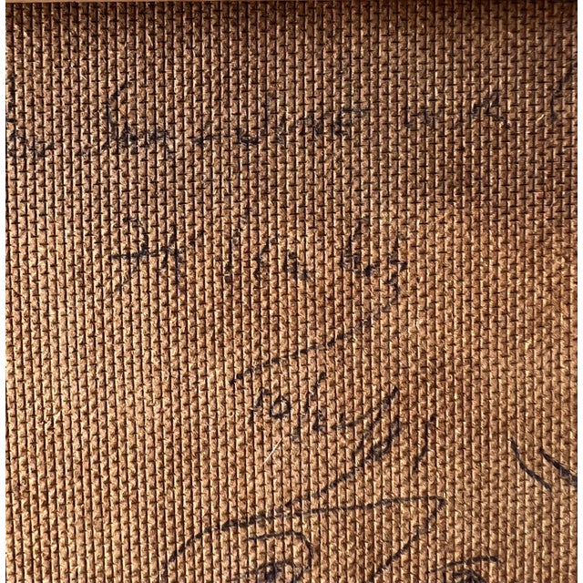 Frank Kleinholz, Glazed Ceramic Sculpture Plaque WPA Artist NYC Frank Kleinholz Couple of Lovers, c.1950's-1960's For Sale - Image 11 of 11