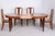Art Deco Mahogany and Walnut Dining Table and Chairs attributed to Paul Follot, France, 1920s, Set of 7 For Sale - Image 10 of 18