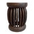 Tribal Vintage Ribbed Bamileke Stool For Sale - Image 3 of 5