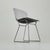 Mid-Century Wire Chrome Side Chair by Harry Bertoia, Italy, 1980s For Sale - Image 10 of 11