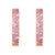 Contemporary Pink Sapphire & Diamond Hoops Earrings 18kpg, A Pair For Sale - Image 3 of 5