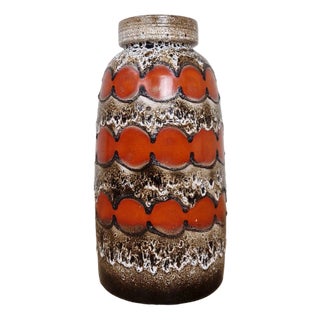 Ceramic Fat Lava Floor Vase 533 / 53 from Scheurich Keramik, 1960s For Sale