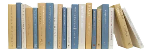 Decorative Books - Magnolia Books - Blue and Cream Books By The Foot