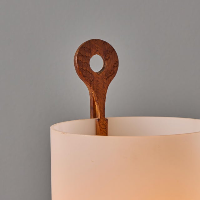 1950s Teak and Perspex Wall or Table Lamp by Uno and Östen Kristiansson for Luxus For Sale - Image 13 of 15