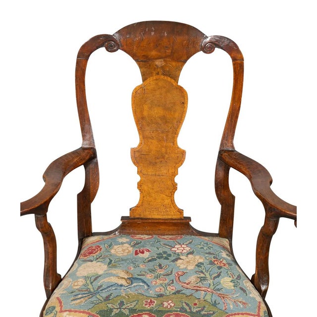 Early 18th Century George I Walnut Armchair For Sale - Image 5 of 8