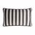 Striped Outdoor Happy Cushion Covers from Lo Decor, Set of 2 For Sale - Image 4 of 5