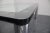 Glass Black Lacquer Wood, Steel, and Glass Dining Table by Marco Zanuso for Zanotta, 1970s For Sale - Image 7 of 8