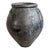 Tuscan Black Earth Ware Vintage Pot Planter For Sale