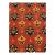 1983 Jack Prince "Flanders" Ikat Fabric, Old Deerfield, 2.5+ Yards For Sale