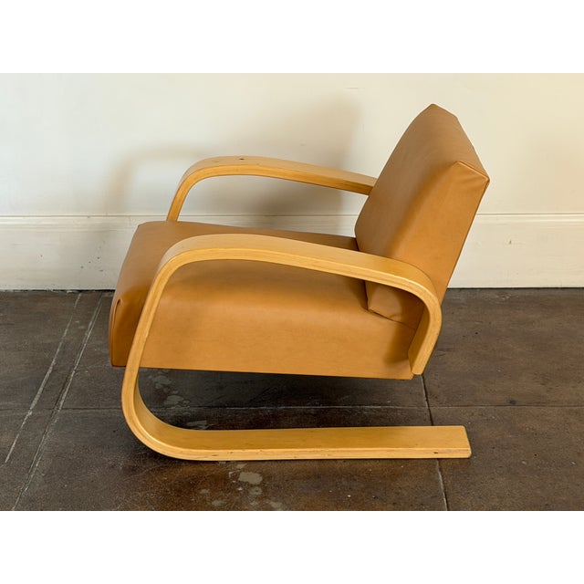 1980s Vintage 1980's Alvar Aalto Artek 400 Tank Chair For Sale - Image 5 of 16