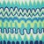 Abstract Schumacher X Trina Turk Zig Zag Weave Indoor & Outdoor Fabric in Laguna For Sale - Image 3 of 3