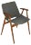 Vintage Early Shell Lupina Armchair by Niko Kralj For Sale
