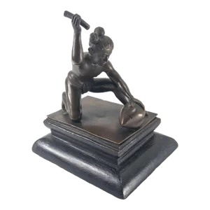 Early 20th Century Vietnamese School Bronze Tribal Figure