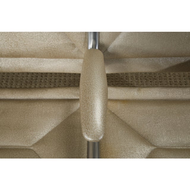 Restored Charles Eames for Herman Miller Tandem Seating System w Edelman Leather For Sale - Image 9 of 12