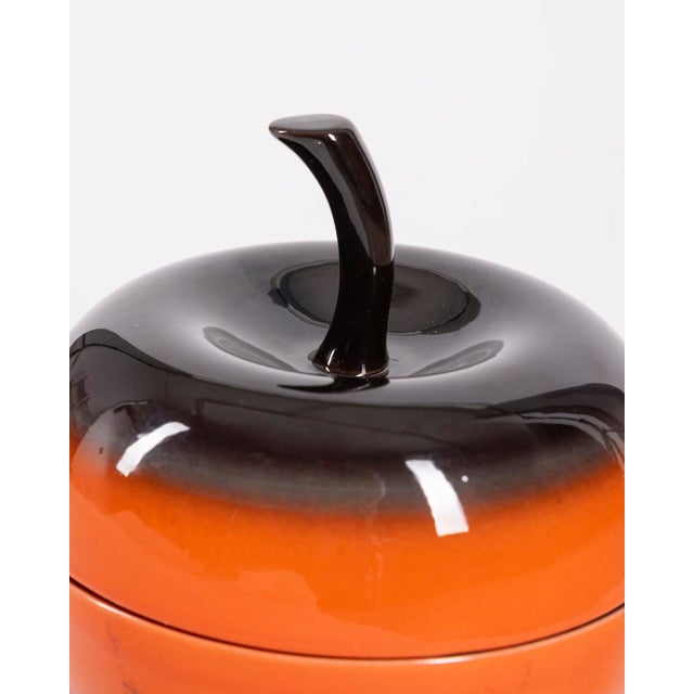 Vintage Ceramic Apple Container from Ceramica SIC, 1970s For Sale - Image 3 of 8