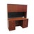 Bernhardt Bernhardt Furniture Cherry Contemporary Modern 60" Computer Credenza Desk W. Filing Cabinets and Cabinet Top For Sale - Image 4 of 16