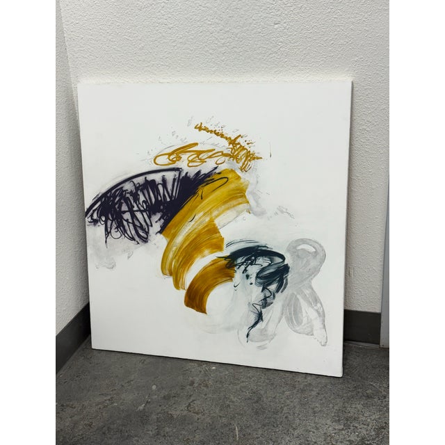 Design Plus Gallery presents a "Spin" Original Acrylic Canvas Painting from Jill Moser. Created in 2012, this original...