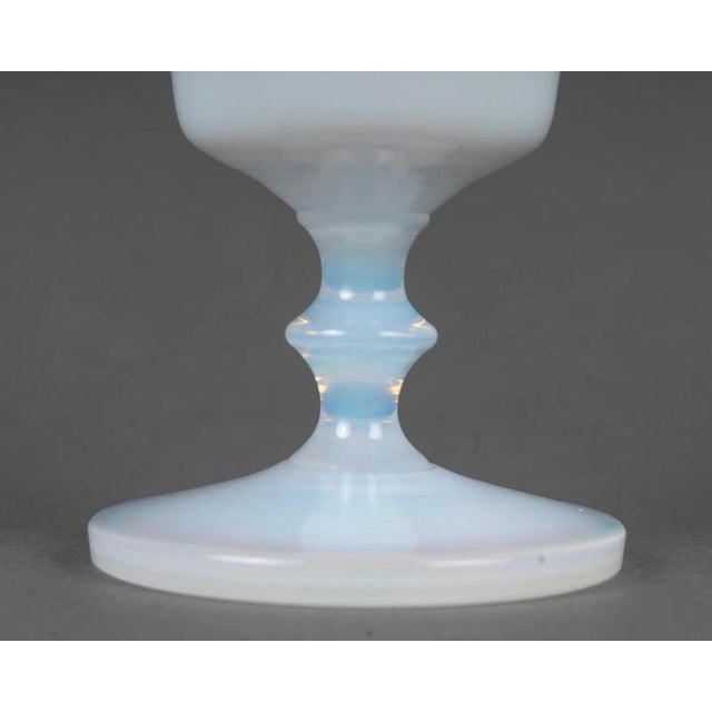 Napoleon III Opaline Glass Chalice, 19th Century For Sale - Image 4 of 8