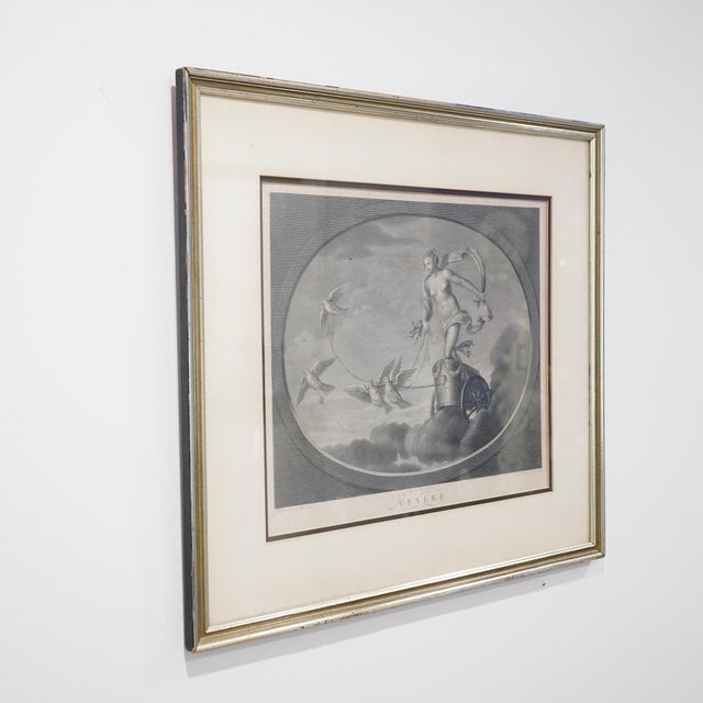 Sculpture Materials Late 18th–Early 19th Century Neoclassical “Venere” Venus Engraving After Raphael – Tofanelli & Bertigneni For Sale - Image 7 of 14