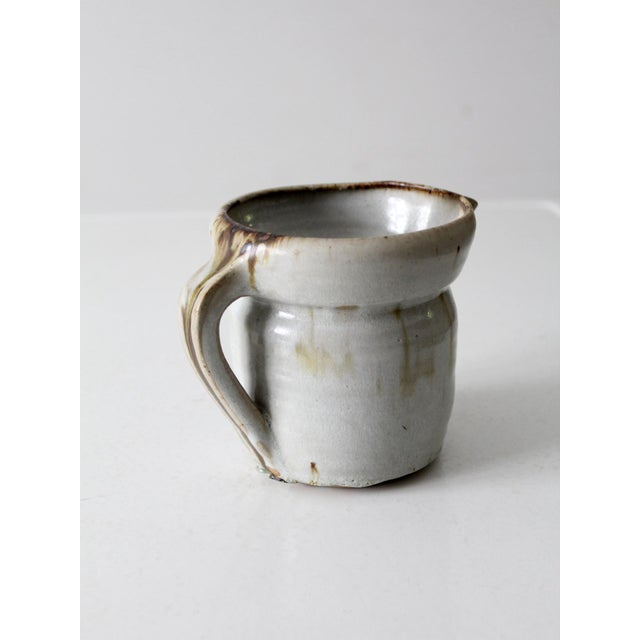 Vintage Studio Pottery Pitcher For Sale - Image 10 of 10
