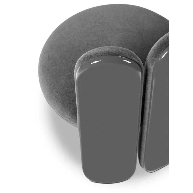 Metal Gentle 133 Glazy Chairs by Royal Stranger, Set of 4 For Sale - Image 7 of 8