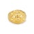Stylish vintage dome ring (circa 1960s to 1970s) crafted in 18k yellow gold. A wonderfully sculptural vintage yellow gold...