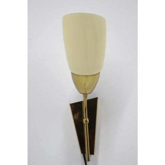 Mid-Century Wall Lamps by Kamenicky Senov, 1960s, Set of 2 For Sale - Image 6 of 8