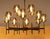 Black Lightolier Chandelier With Eight Arms and 16 Glass Bulbs For Sale - Image 8 of 11
