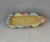 Yellow Late 20th Century Handcrafted Fitz and Floyd a Good Egg Oblong Pastel Easter Candy Serving Dish For Sale - Image 8 of 9