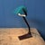 1930s Banker's Lamp withTurquoise Enamel Shade from Erpé, 1930s For Sale - Image 5 of 18