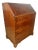 Vintage Writing Bureau Desk in Leather and Mahogany, 1960 For Sale