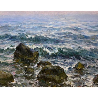 Oil Painting Surf Basov Yakov Aleksandrovich For Sale