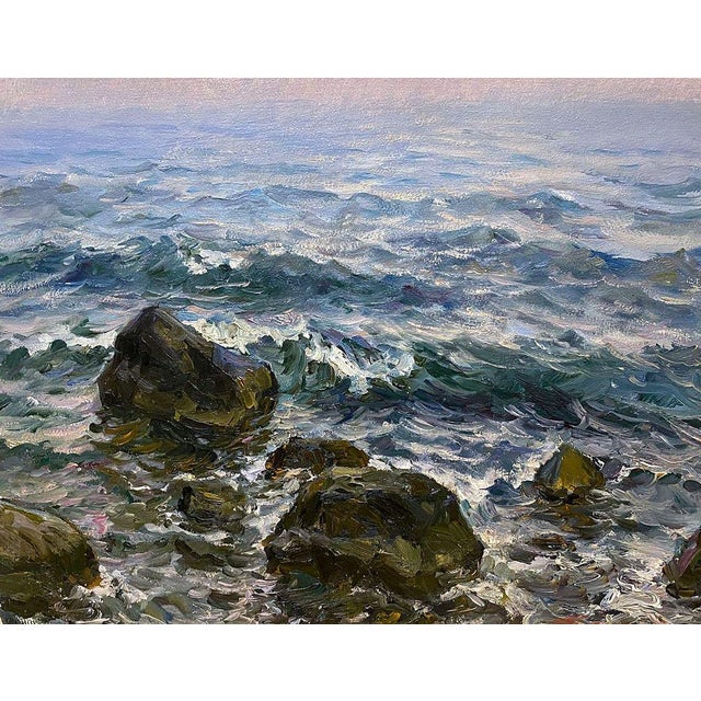 Oil Painting Surf Basov Yakov Aleksandrovich For Sale