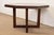 Frank Lloyd Wright Frank Lloyd Wright Style Mid-Century Modern Oak X-Base Dining Table, Newly Refinished For Sale - Image 4 of 12