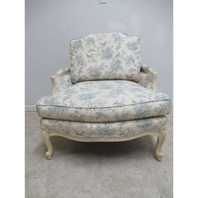 1990s Vintage Ethan Allen Country French Legacy Toile Living Room