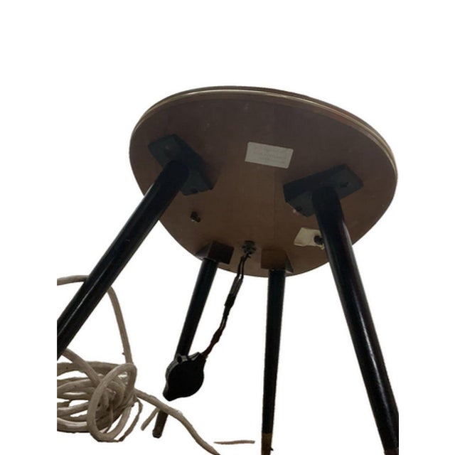 Mid-Century Modern Mid-Century Modern Floor Lamp with Kidney-Shaped Table, 1950s For Sale - Image 3 of 4