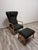 Set of Vintage Lounge Chair with Ottoman For Sale - Image 3 of 18