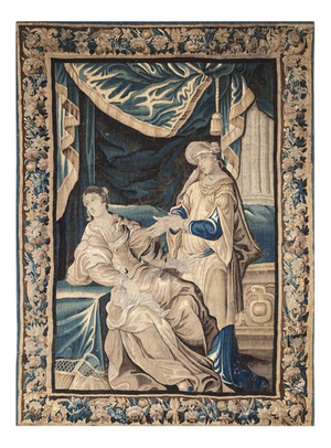 Antique Aubusson Tapestry, 1700s