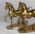 Metal Vintage Traditional Brass Equestrian Horse Mantle Bookends - A Pair For Sale - Image 7 of 10