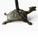 Tsuru-Kame Japanese Brass Crane and Turtle Pricket Candleholder For Sale - Image 4 of 7