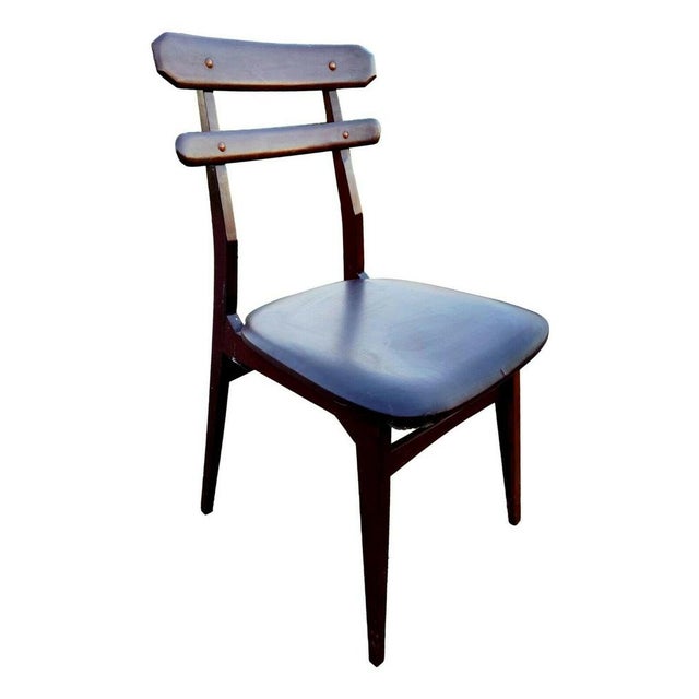 Azucena Danish Chairs and Table by Ignazio Gardella for Azucena, 1960s, Set of 6 For Sale - Image 4 of 9