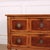 Late 19th C French walnut 2 drawer commode, very good colour. 1880 This piece is designed in the style of the selected...