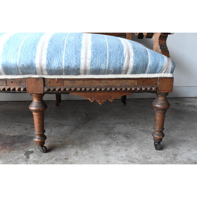 Antique Victorian Eastlake Settee Chairish