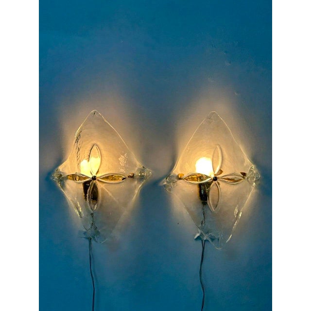 Wall Lamp from Mazzega, Late 1970s For Sale - Image 3 of 5