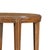 Pair of Round Walnut Art Deco Side Tables For Sale - Image 4 of 7